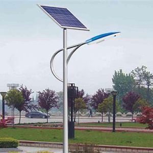 6米7米30W太阳能路灯 新农村道路照明建设智能控制led高杆路灯